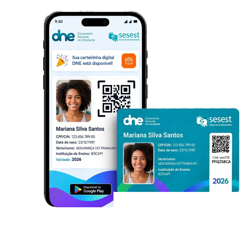Documento Nacional do Estudante — DNE Digital SESEST
